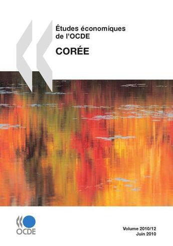 Couverture du livre « Études économiques de l'OCDE : Corée ; 2010 » de  aux éditions Ocde