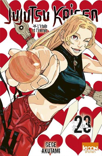 Couverture du livre « Jujutsu Kaisen Tome 23 : L'étoile et l'énergie » de Gege Akutami aux éditions Ki-oon