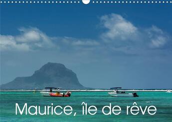 Couverture du livre « Maurice le de reve calendrier mural 2020 din a3 horizontal - nature tropicale et des plages » de Andreas Schoen aux éditions Calvendo