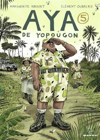 Couverture du livre « Aya de yopougon Tome 5 » de Oubrerie et Abouet aux éditions Gallimard Bd