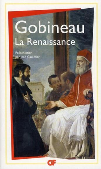 Couverture du livre « La Renaissance » de Arthur De Gobineau aux éditions Flammarion