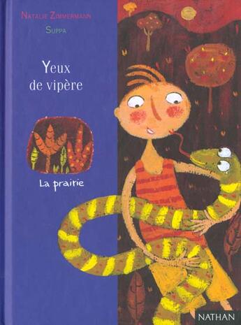 Couverture du livre « Yeux De Vipere » de Natalie Zimmermann aux éditions Nathan