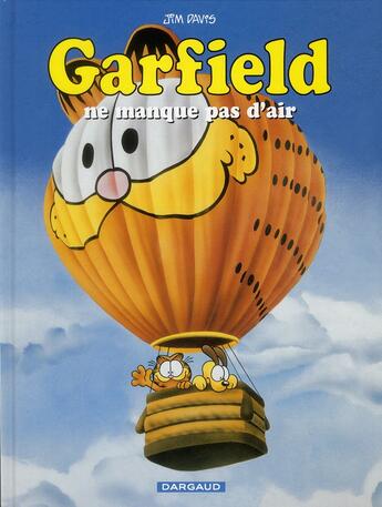 Couverture du livre « Garfield Tome 51 : Garfield ne manque pas d'air » de Jim Davis aux éditions Dargaud