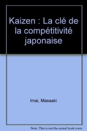 Couverture du livre « Kaizen » de M Imai aux éditions Eyrolles