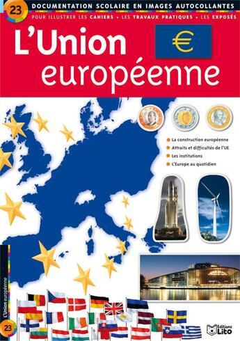 Couverture du livre « L'Union Européenne » de Gubert Romain aux éditions Lito