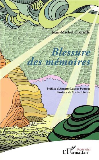 Couverture du livre « Blessure des memoires » de Croisille J-M. aux éditions L'harmattan