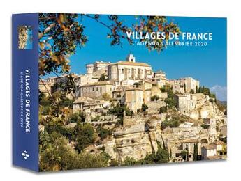 Couverture du livre « L'agenda-calendrier villages de France (édition 2020) » de  aux éditions Hugo Image