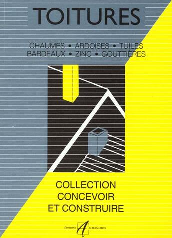 Couverture du livre « Toitures » de Michel Matana aux éditions Alternatives