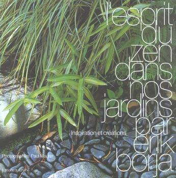 Couverture du livre « L'Esprit Du Zen Dans Nos Jardins » de Borja-E aux éditions Chene