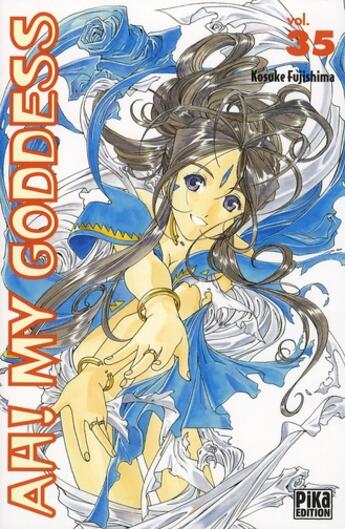 Couverture du livre « Ah ! my goddess Tome 35 » de Kosuke Fujishima aux éditions Pika