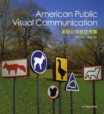 Couverture du livre « American public visual communication » de Chen Ciliang aux éditions Liaoning