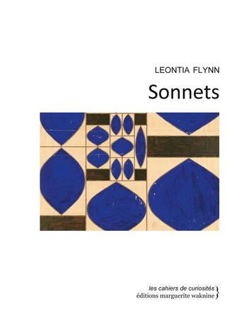 Couverture du livre « Sonnets » de Leontia Flynn aux éditions Marguerite Waknine