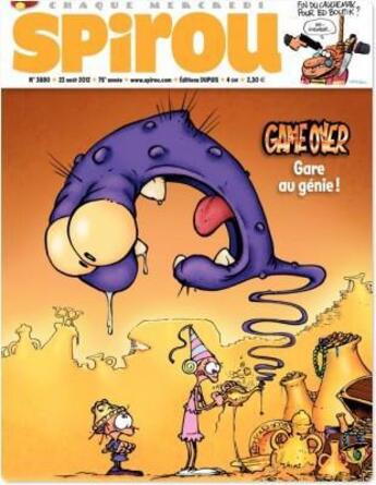 Couverture du livre « Spirou t.3880 » de  aux éditions Magazines Streaming