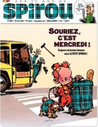 Couverture du livre « Le journal de Spirou t.3910 » de  aux éditions Dupuis