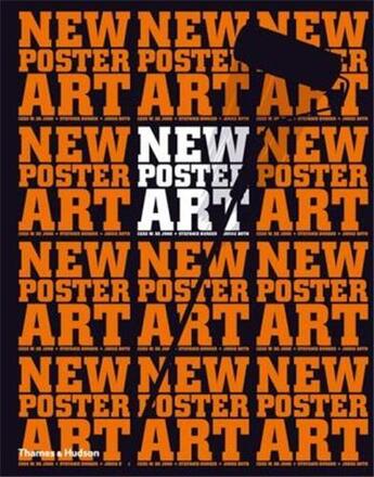 Couverture du livre « New poster art » de Burger/De Jong aux éditions Thames & Hudson