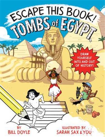 Couverture du livre « Escape this book! tombs of egypt » de Bill Doyle aux éditions Random House Us