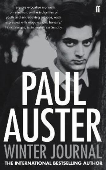 Couverture du livre « Winter journal » de Paul Auster aux éditions Faber Et Faber