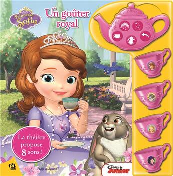Couverture du livre « Princesse Sofia : un goûter royal » de Disney aux éditions Pi Kids