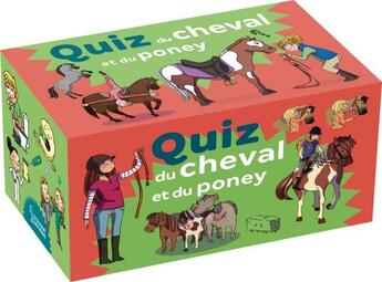 Couverture du livre « Quiz du cheval et du poney » de Helene Canac et Laure Marandet aux éditions Larousse