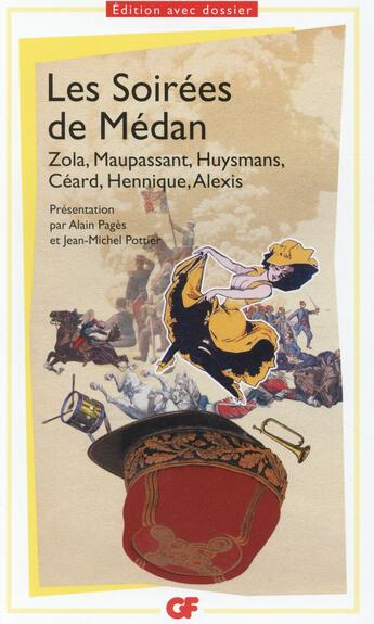 Couverture du livre « Les soirées de Médan ; Zola, Maupassant, Huysmans, Céard, Hennique, Alexis » de Émile Zola aux éditions Flammarion