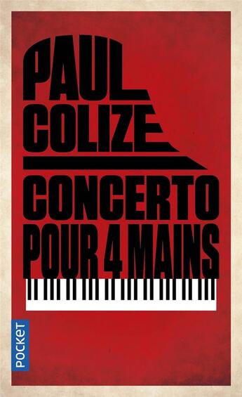 Couverture du livre « Concerto pour 4 mains » de Paul Colize aux éditions Pocket