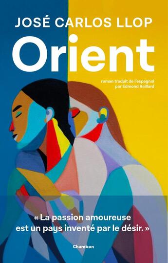 Couverture du livre « Orient » de Jose Carlos Llop aux éditions Jacqueline Chambon