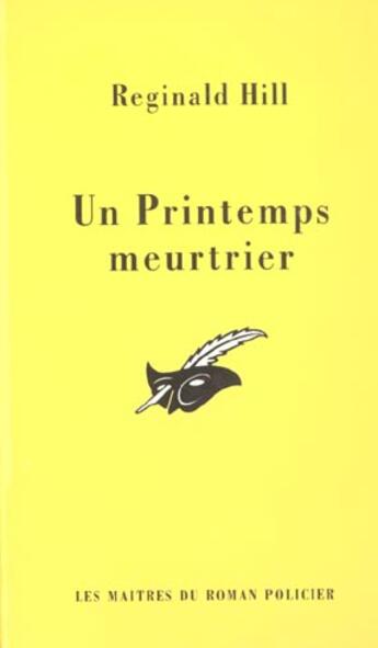 Couverture du livre « Un printemps meutrier » de Hill-R aux éditions Editions Du Masque