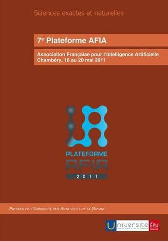 Couverture du livre « 7e plateforme afia » de Afia aux éditions Publibook