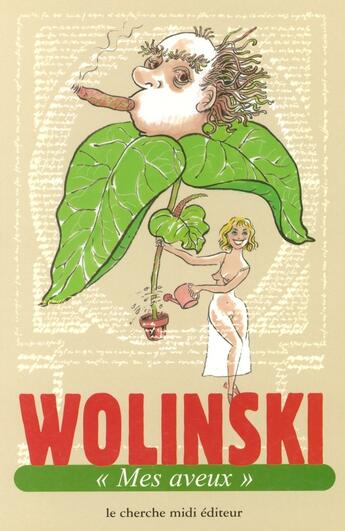 Couverture du livre « Mes aveux » de Georges Wolinski aux éditions Cherche Midi