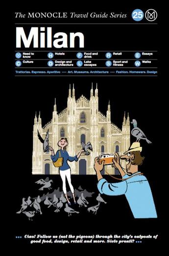 Couverture du livre « Milan ; monocle travel » de  aux éditions Dgv