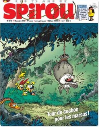 Couverture du livre « Le journal de Spirou t.3940 » de  aux éditions Dupuis