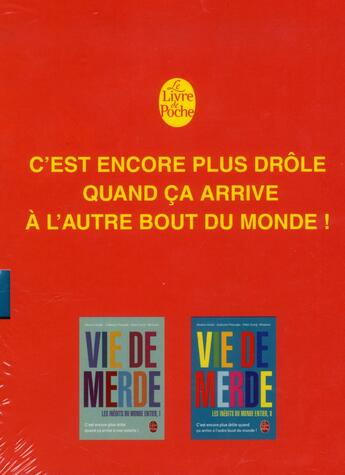 Couverture du livre « Vie de merde ; les inédits du monde entier » de  aux éditions Le Livre De Poche