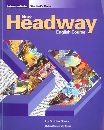 Couverture du livre « New headway intermediate: student's book » de Soars aux éditions Oxford Up Elt
