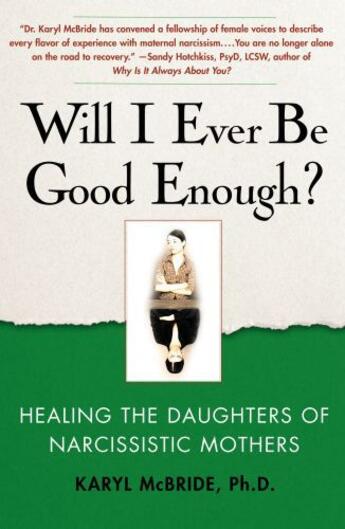 Couverture du livre « Will I Ever Be Good Enough? » de Mcbride Karyl aux éditions Atria Books