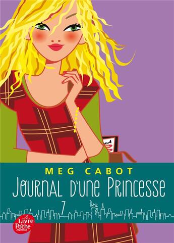 Couverture du livre « Journal d'une princesse t.7 ; petite fête et gros tracas » de Meg Cabot aux éditions Le Livre De Poche Jeunesse