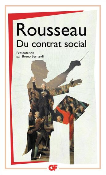 Couverture du livre « Du contrat social » de Jean-Jacques Rousseau aux éditions Flammarion