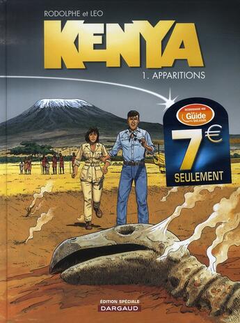 Couverture du livre « Kenya T.1 ; apparitions » de Rodolphe et Leo aux éditions Dargaud