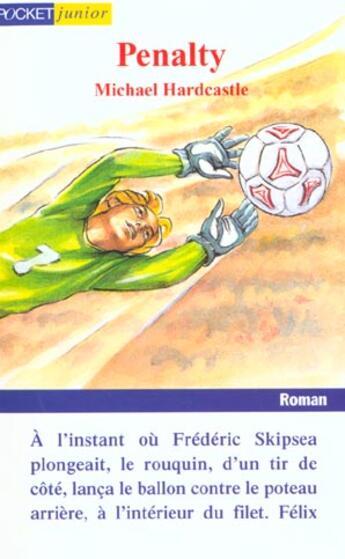 Couverture du livre « Penalty » de Michael Hardcastle aux éditions Pocket