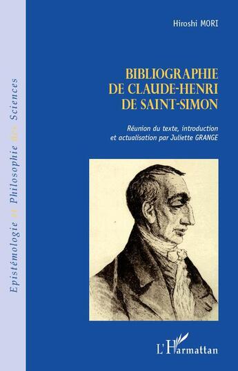 Couverture du livre « Bibliographie de Claude-Henri de Saint-Simon » de Hiroshi Mori aux éditions L'harmattan
