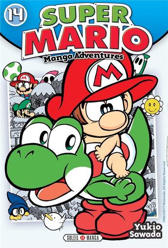 Couverture du livre « Super Mario ; manga adventures Tome 14 » de Yukio Sawada aux éditions Soleil