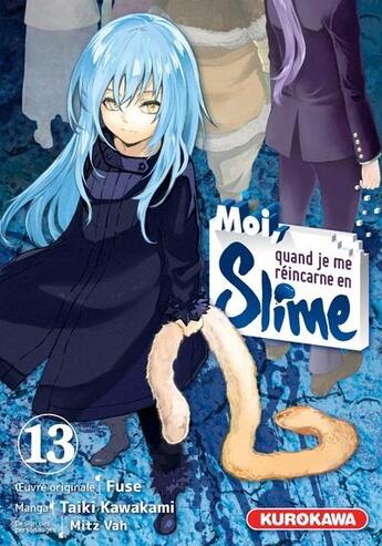 Couverture du livre « Moi, quand je me réincarne en Slime Tome 13 » de Fuse et Taiki Kawakami et Vah Mitz aux éditions Kurokawa