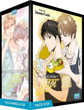 Couverture du livre « Coffret yaoi n°24 ; 5 tomes » de  aux éditions Boy's Love