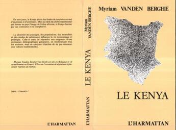 Couverture du livre « Le kenya » de Vanden Berghe M. aux éditions L'harmattan