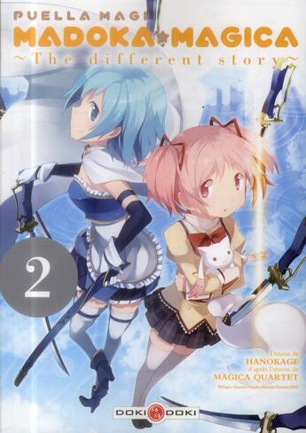 Couverture du livre « Puella magi madoka magica - the different story Tome 2 » de Magica Quartet et Hanokage aux éditions Bamboo