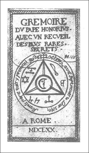 Couverture du livre « Grémoire du Pape Honorius avec un recueil des plus rares secrets » de Anonyme aux éditions Bussiere