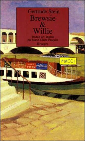 Couverture du livre « Brewsie Et Willie » de Gertrude Stein aux éditions Rivages