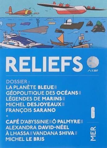 Couverture du livre « RELIEFS n.6 ; mer » de Reliefs aux éditions Reliefs Editions