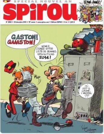 Couverture du livre « Le journal de Spirou t.3950 » de  aux éditions Dupuis