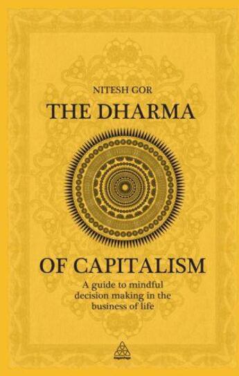 Couverture du livre « The Dharma of Capitalism » de Gor Nitesh aux éditions Kogan Page Digital