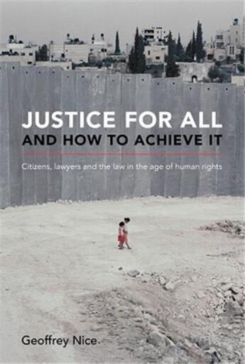 Couverture du livre « Justice for all » de Nice Geoffrey aux éditions Scala Gb